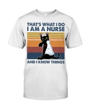 I Am A Nurse Premium Fit Mens Tee tile
