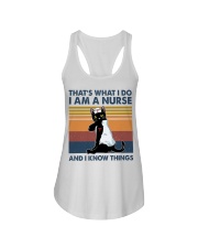 I Am A Nurse Ladies Flowy Tank tile