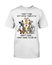 I want dogs to like me Premium Fit Mens Tee tile