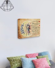 To My Wife 14x11 Gallery Wrapped Canvas Prints aos-canvas-pgw-14x11-lifestyle-front-02