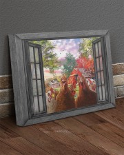 Farm chicken 20x16 Gallery Wrapped Canvas Prints aos-canvas-pgw-20x16-lifestyle-front-10