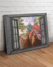 Farm chicken 20x16 Gallery Wrapped Canvas Prints aos-canvas-pgw-20x16-lifestyle-front-14