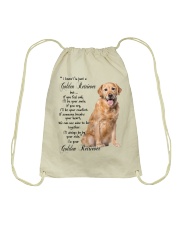 Golden Retriever Drawstring Bag tile