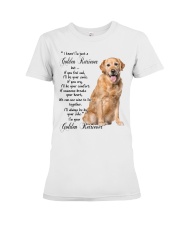 Golden Retriever Premium Fit Ladies Tee tile