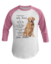 Golden Retriever Baseball Tee tile