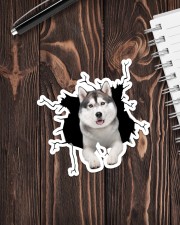 Siberian Huskies Crack Sticker - Single (Vertical) aos-sticker-single-vertical-lifestyle-front-05
