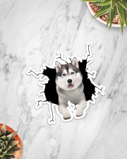 Siberian Huskies Crack Sticker - Single (Vertical) aos-sticker-single-vertical-lifestyle-front-06