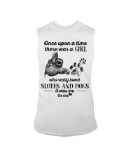 Sloth And Dogs Sleeveless Tee tile