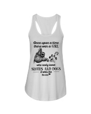 Sloth And Dogs Ladies Flowy Tank tile