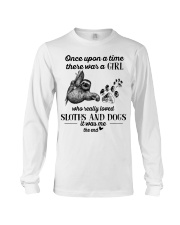 Sloth And Dogs Long Sleeve Tee tile