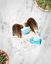 Papillon wash hands Sticker - Single (Vertical) aos-sticker-single-vertical-lifestyle-front-06
