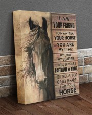 I'm your friend and your horse 11x14 Gallery Wrapped Canvas Prints aos-canvas-pgw-11x14-lifestyle-front-10