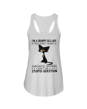 I'm A Grumpy Old Lady Ladies Flowy Tank tile
