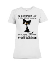 I'm A Grumpy Old Lady Premium Fit Ladies Tee tile