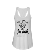 All I Need Is This Golden Retriever Ladies Flowy Tank tile