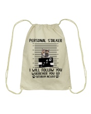 Exotic Personal Stalker Drawstring Bag tile