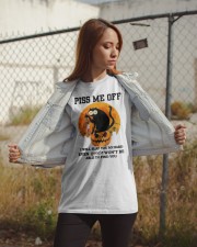Cat Pumpkin And Knife Classic T-Shirt apparel-classic-tshirt-lifestyle-07
