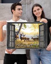 Deer 24x16 Poster poster-landscape-24x16-lifestyle-21