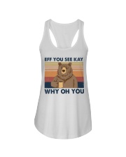 Bear Eff You See Kay Ladies Flowy Tank tile