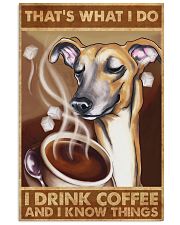 Greyhound That's What I Do 11x17 Poster front