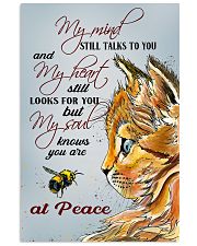 Cat At Peace 11x17 Poster front