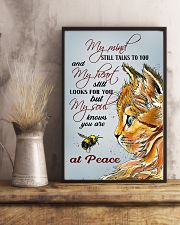 Cat At Peace 11x17 Poster lifestyle-poster-3