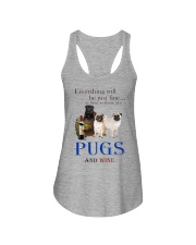 pugs Ladies Flowy Tank tile