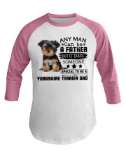 yorkshire terrier Baseball Tee tile