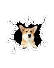 Pembroke Welsh Corgi Sticker - Single (Vertical) front