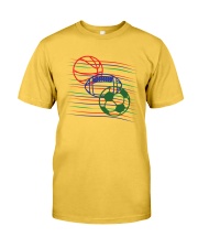 Sports basketball football soccer t-shirt Classic T-Shirt front
