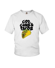 Guns And Tacos Hoodie Youth T-Shirt tile