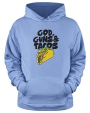 Guns And Tacos Hoodie Hooded Sweatshirt apparel-hooded-sweatshirt-lifestyle-front-34