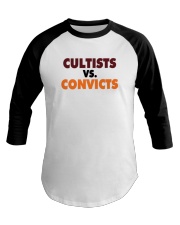 Cultists Vs Convicts T Shirt Baseball Tee tile