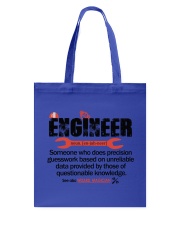ENGINEER - NOUN Tote Bag thumbnail