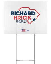 Richard Hricik yard sign 24x18 Yard Sign front