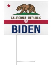 California republicans for Biden sign 24x18 Yard Sign front