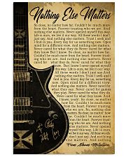 NOTHING ELSE MATTERS 24x36 Poster front