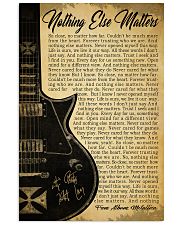 NOTHING ELSE MATTERS 24x36 Poster front