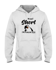 Im Not Short Im Penguin Size Hooded Sweatshirt thumbnail