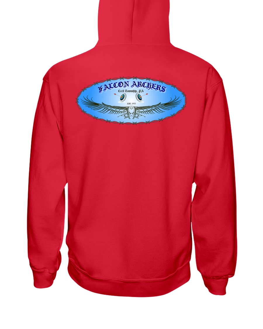 Falcon Archers New Logo 2 Hooded Sweatshirt