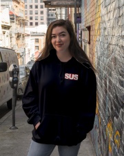 game theory among us Hooded Sweatshirt lifestyle-unisex-hoodie-front-1