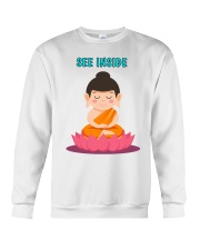 See Inside Buddha T-Shirt Peace in your Mind Crewneck Sweatshirt thumbnail