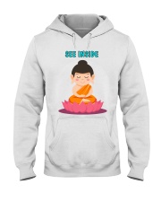 See Inside Buddha T-Shirt Peace in your Mind Hooded Sweatshirt thumbnail