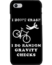 Crash Funny Mountain Biking Phone Case thumbnail