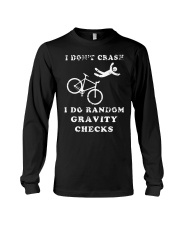 Crash Funny Mountain Biking Long Sleeve Tee thumbnail