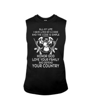 ALL MY LIFE HAVE LIVED BY A CODE Sleeveless Tee thumbnail