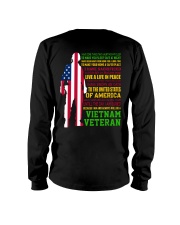 VETERAN I HAVE DONE THINGS THAT HAUNT ME Long Sleeve Tee thumbnail