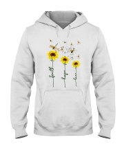 Faith Jesus Sunflower Dragonflies Hooded Sweatshirt tile