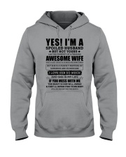 Yes I'm a Spoiled Husband Hooded Sweatshirt thumbnail
