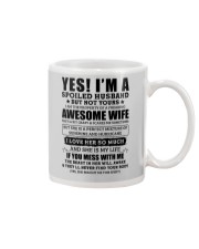 Yes I'm a Spoiled Husband Mug thumbnail
